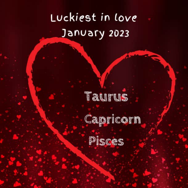 Monthly Love Horoscope For All Zodiac Signs For January 2023